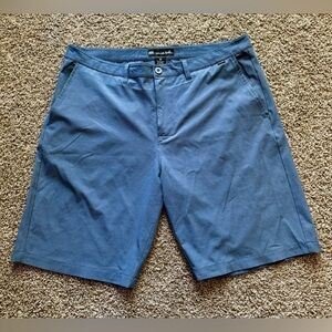 Travis Mathew Slate Blue Athletic Shorts